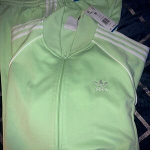 Adidas Mint Green Track Jacket
